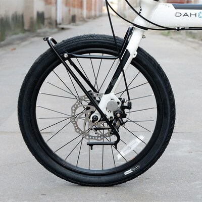 折叠车S20长途j前货架P8前架20寸折叠车铝合金衣架24寸单车挂包架