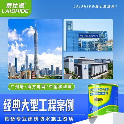 莱仕德屋裂缝平房补漏屋顶漏水面堵漏王房楼顶顶材料防水涂料专用