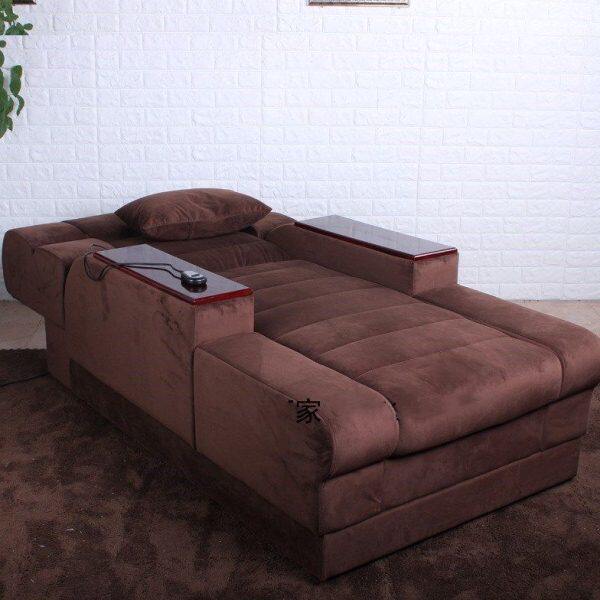 会所桑拿包邮躺椅影足浴升降单人电动沙发家厂浴场洗浴沙发床观