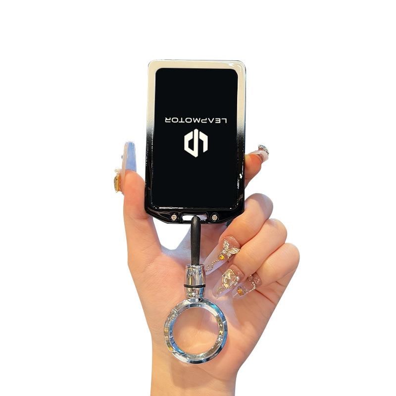 适用零跑c10卡片钥匙套2024款专用零跑c16卡包保T护壳扣卡套可爱0