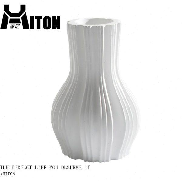 北欧现代样板房装饰树脂花瓶客厅卧室床头柜桌面插干花花器摆件,家居饰品,花瓶,淘宝优惠券,粉丝福利购,淘宝优惠卷