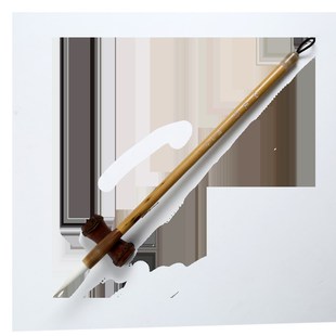 问心堂毛笔明玉纯羊毫篆书隶书兼毫毛笔中楷欧颜专业湖笔毛笔套装