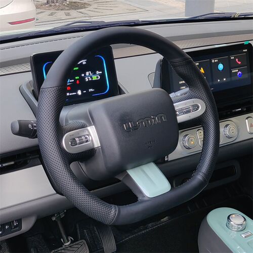 长安Lumcin方向盘套糯玉米CS75奔奔E-Star锐程CC UNIK专用手缝把