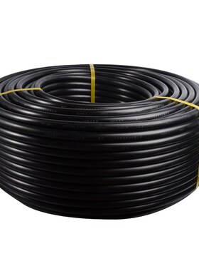 25硬管4分6黑色一寸32四分40管子给水管自来水管63塑料50热熔pe管