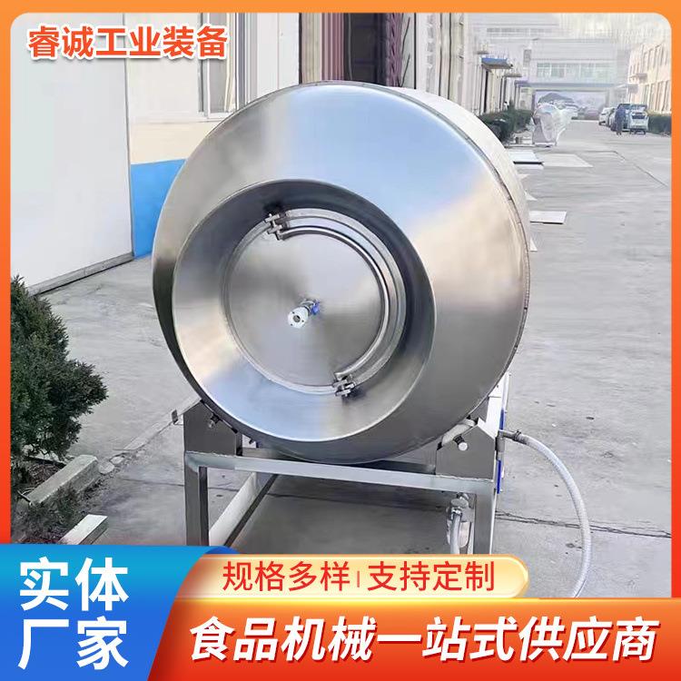 牛肉羊肉肉制品商用真空滚揉机滚筒腌制机整鸡整鸭整鹅腌制不锈钢
