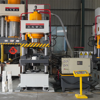 315吨牛羊舔砖液压机 盐砖压块压力机 YZ79-315T粉末成型油压机