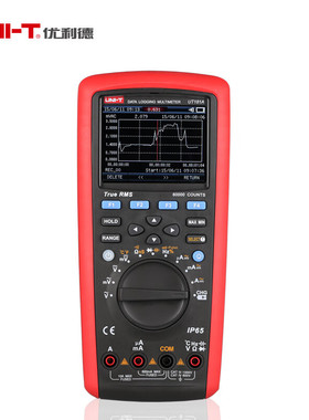 UNI-T优利德高精度电工专用防烧智能电流表数显万能表蓝牙UT181A