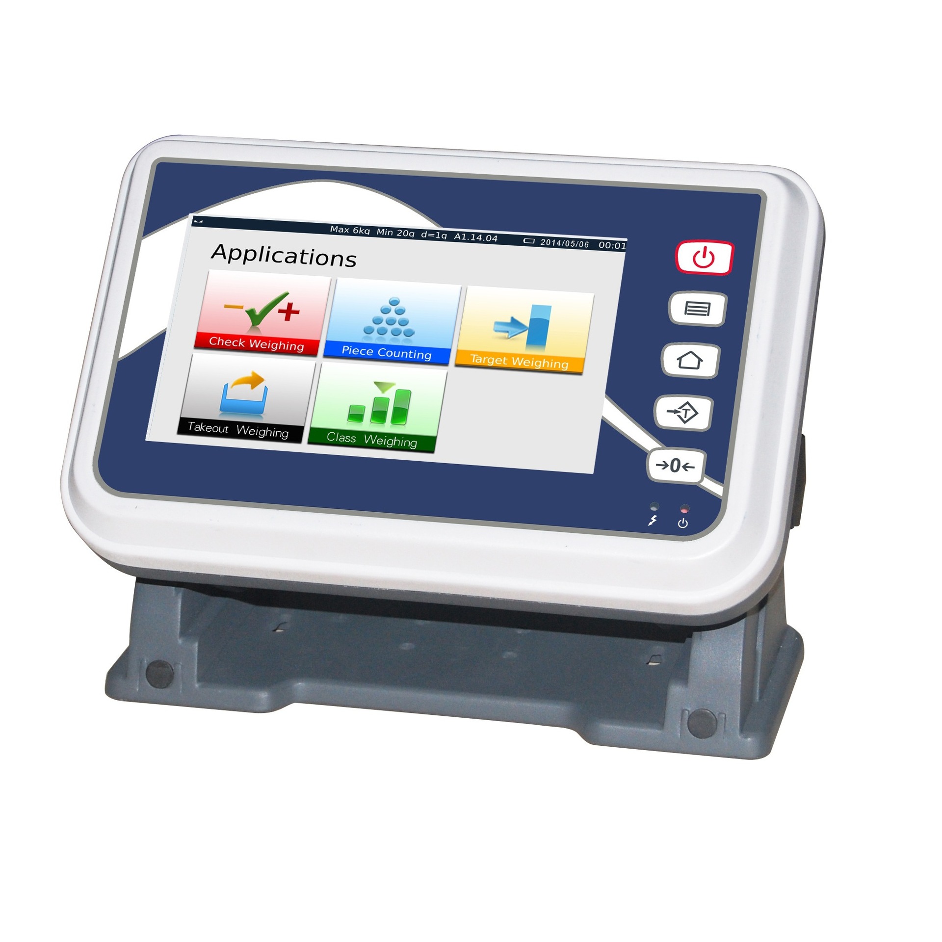 触摸屏称重显示器 电子秤智能触屏仪表地磅台秤汽车衡称重管理秤