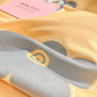 被套单件简约花卉100全棉被罩简约被子套被芯套单双人200x230