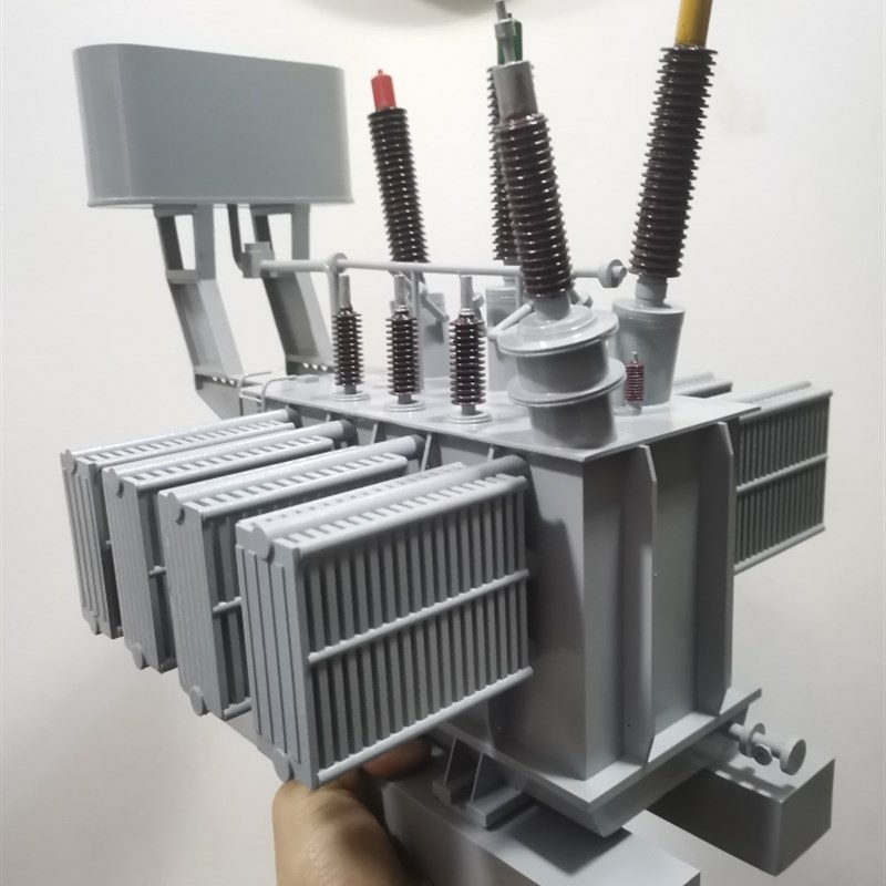 110kV三相油浸式变压器变电站模型摆件展厅展会办公送客户领导礼