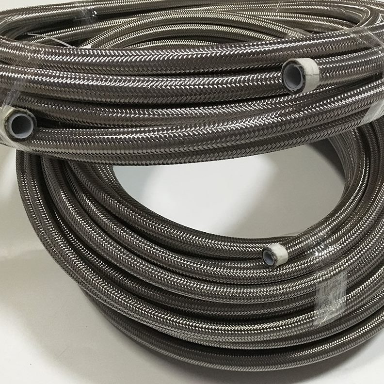 6A3油管/不锈钢PTFE0高压AA8N1汽油铁氟龙/编织4耐高温N//ANN机NA