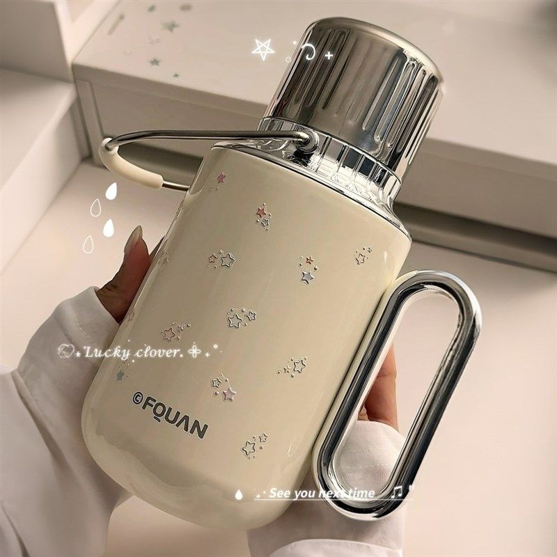 大号大容量保温杯女生高颜值316不锈钢水杯便携水壶带茶隔泡茶杯,餐饮具,保冷/保温杯,淘宝优惠券,粉丝福利购,淘宝优惠卷