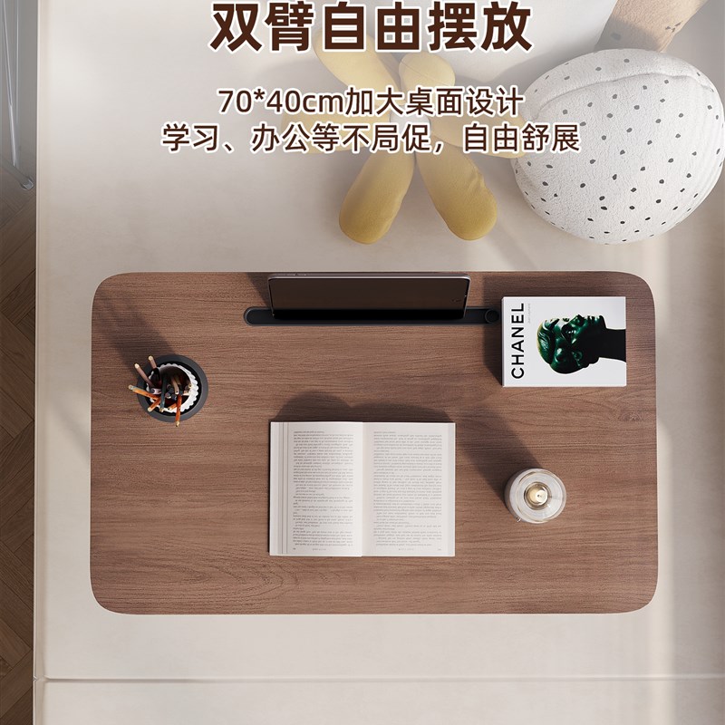大学生床上小桌子折叠宿舍学习写字办公书桌电脑桌简易书桌小桌板