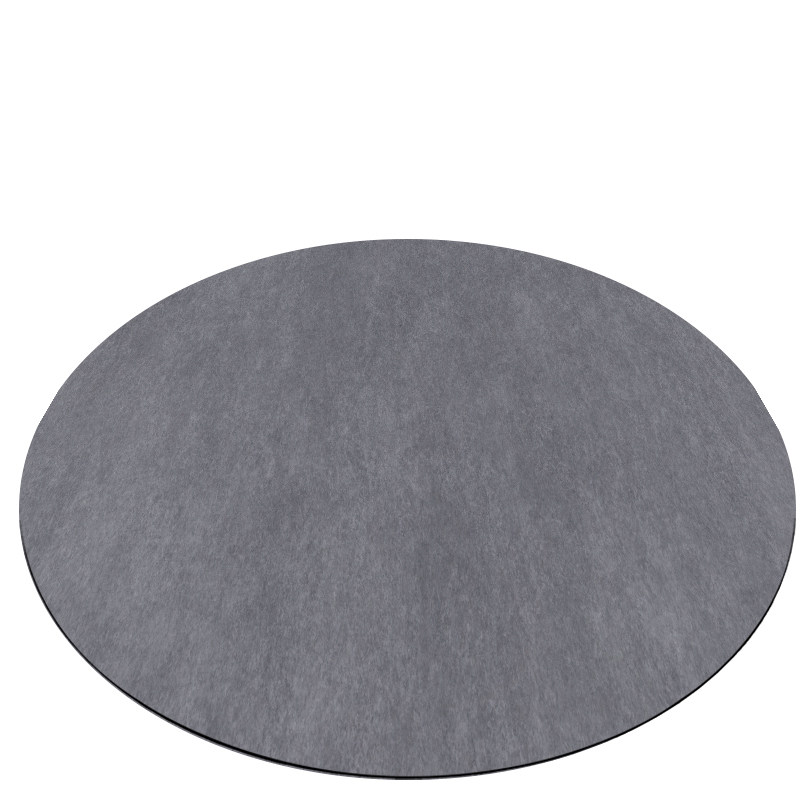 圆形椅子地毯纯色简约办公室书房家用电脑转椅垫子卧室地垫防滑垫