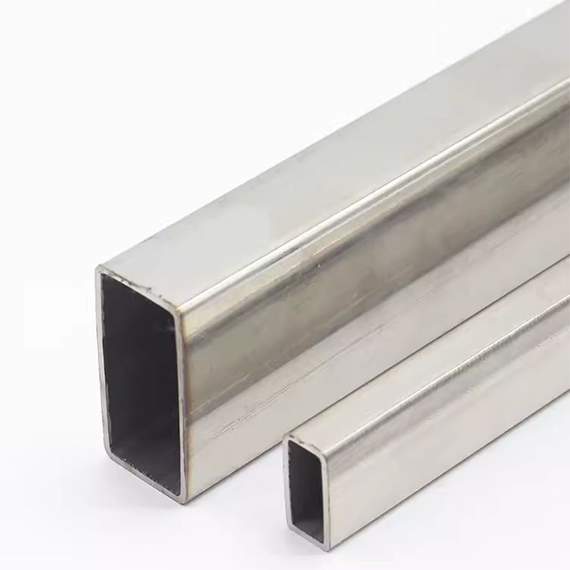 304不锈钢方管矩形管加厚扁通工业拉丝面20/25/30/40/50/60可零切