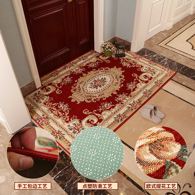 可裁剪欧式地垫门垫进门吸水防滑入户门厅大门口地垫可定制机洗