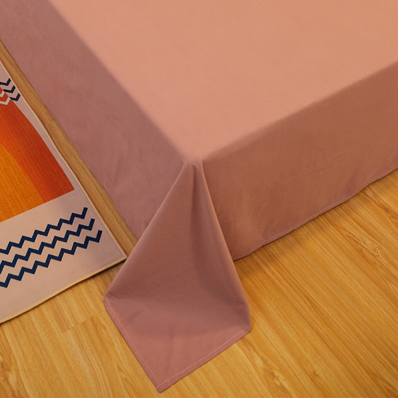 全棉磨毛床单单件秋冬学生床单纯棉单人双人被单加厚加大可定做