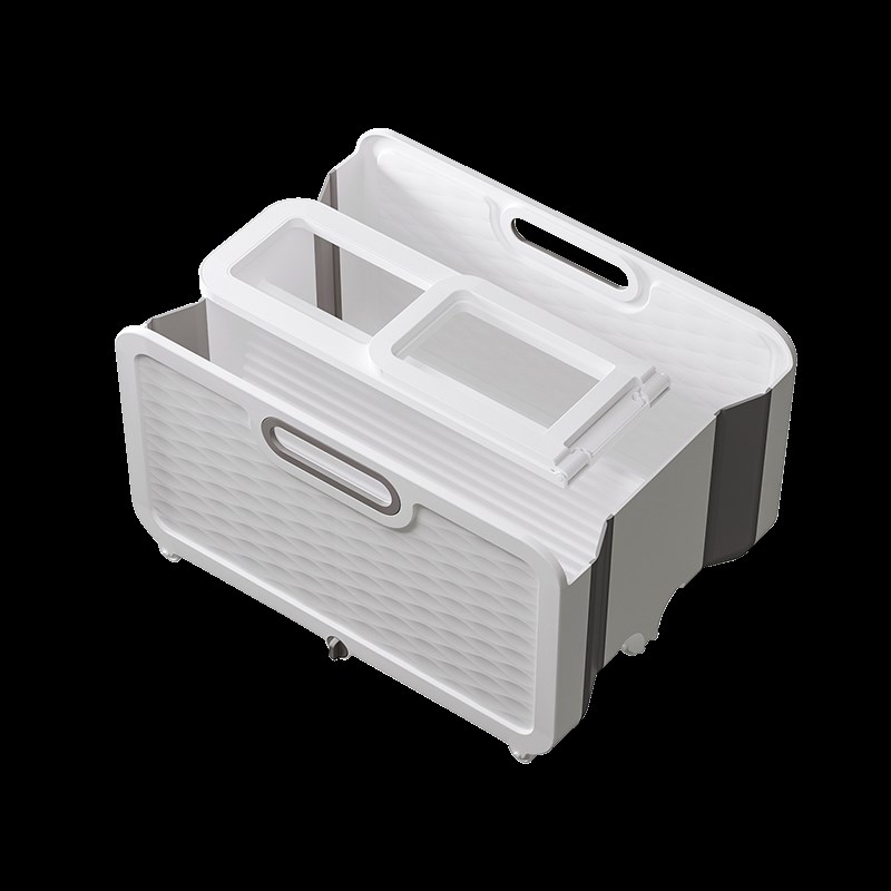 可折叠洗拖把桶长方形家用海绵胶棉拖布拖地桶清洗平板专用水桶盆