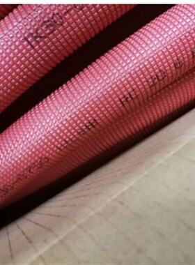 达锦PE采暖保温管-红色 326 50m/卷 B3Q级 空调冷库铜管保温