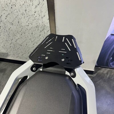 Zontes 368g改良后货架不锈钢底板升级强化加厚后货架