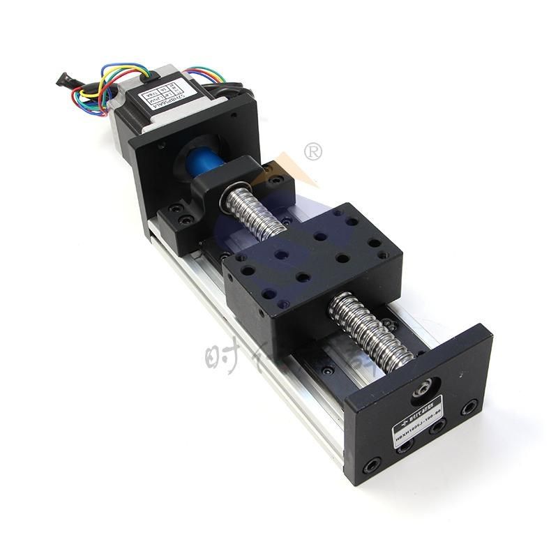 GX80型材双线轨滚珠丝杆导轨滑台模组电动滑轨高精度轨道工作台