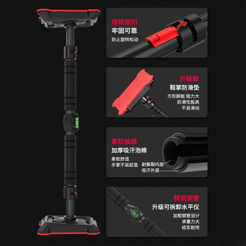 门上单杠家用室内儿童引体向上器免打孔家庭小孩门框健身器材吊环