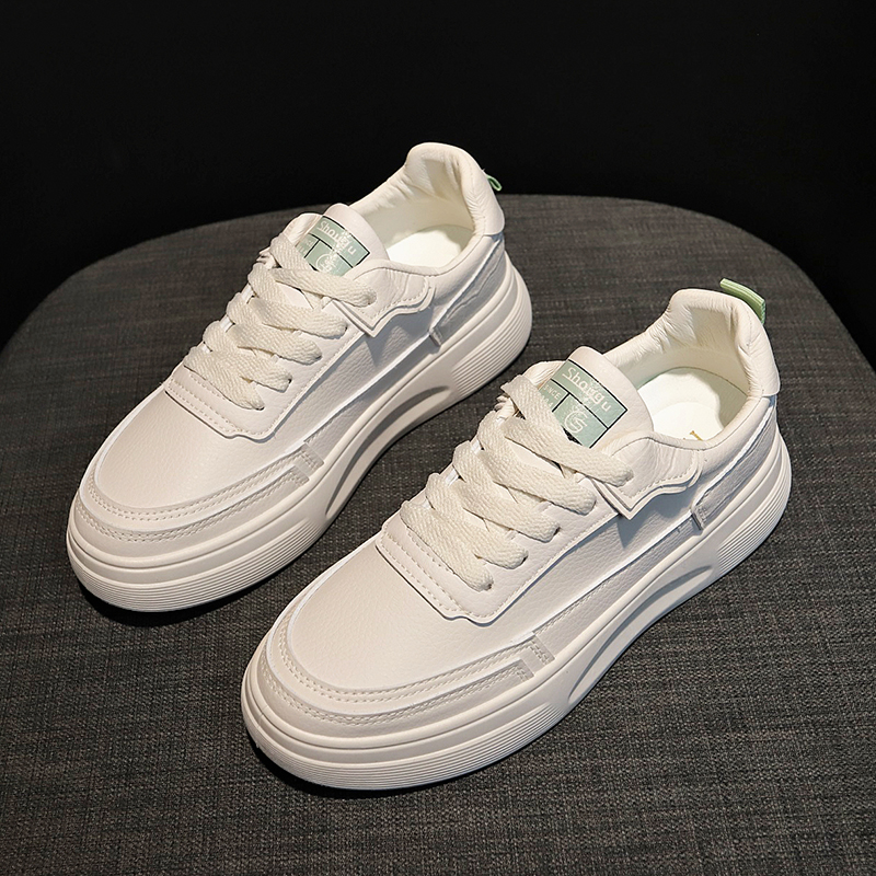 小码男鞋38情侣休闲板鞋增高鞋小白鞋45百搭内增高6cm大码47 透气