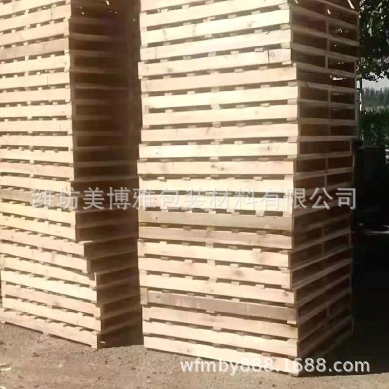 新潍坊厂家供应 木托盘 胶合板木托盘 仓储物流木箱托盘 叉车木托