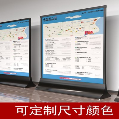 总平图索引牌导视台导视图立式平面图导视牌落地导览图景区导览牌