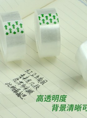 白色小卷胶带学生用文具胶带小号胶带花店花艺小胶布宽1.0/1.5cm