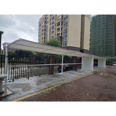 承接各地户外景观棚膜结构园林膜结构遮阳棚张拉膜车棚雨棚