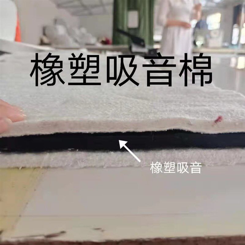隔音门帘加厚定制酒吧KTV专用空调帘冷K库棉保温超强车间隔断工厂图片