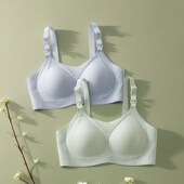 文胸收副 孕妇防下垂聚拢产E后喂奶孕期专用大码 哺乳内衣夏季 薄款