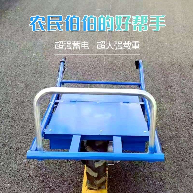 农用电动汽油果园爬山车爬坡车坡独轮推粪小推车鸡公车双轮三轮车