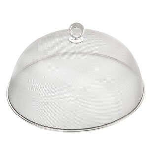 不锈钢菜罩防苍蝇网罩饭t菜罩夏季菜盖子食物罩家用餐桌防蚊防尘