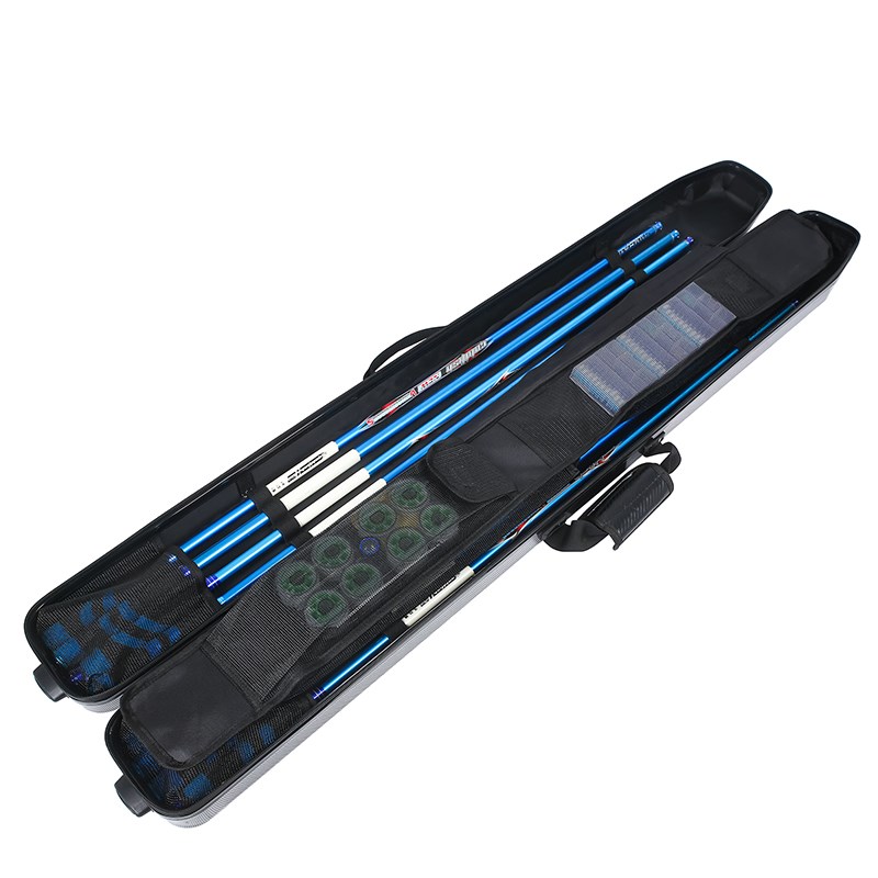 硬壳鱼竿包鱼包渔具杆包轻便型多功能垂钓收纳钓伞包手杆钓鱼包