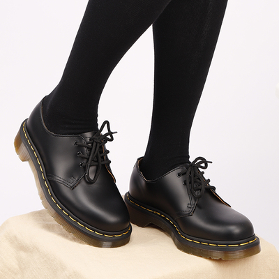 疯家定制 1461马丁鞋男低帮3孔情侣鞋英伦风春夏季大头工装鞋靴女