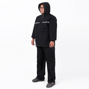 套装 大码 雨衣特大号男女加肥加大200斤超大双层防水分体雨衣雨裤