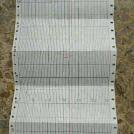 EL100仪表记录纸11411 K0-300℃ 114-1-337折叠式记录纸114*40mm