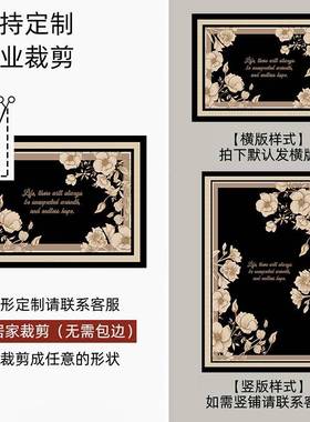 地奢垫入入户门垫轻F775SSSJ进门脚垫口玄关门地毯家用门防滑垫子