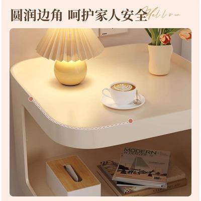 2024新款铁艺床头柜家用室卧室简架约小ZTA现代型替代品边几卧置