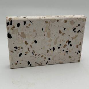 厂家人造石无机学985水磨石商场餐工厅程校地砖人造石墙整彩色墙