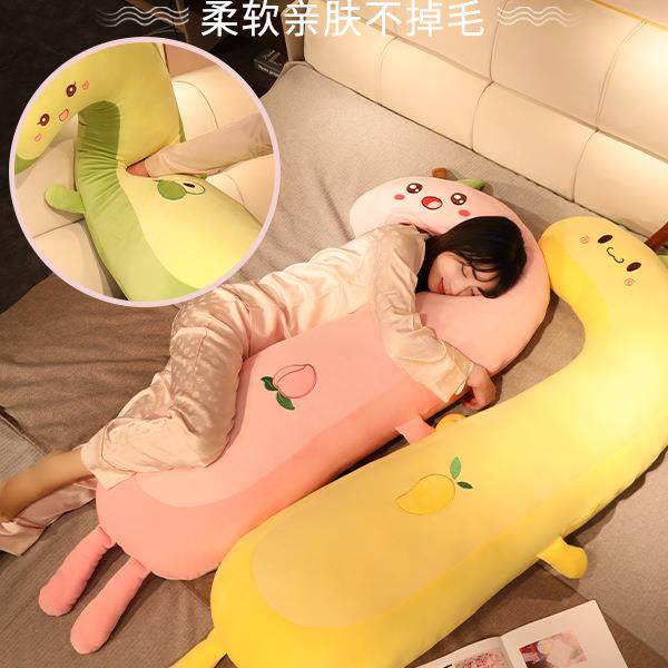 爱条枕女生睡觉床上夹长腿侧F97MMH79睡枕头抱卧室男生靠枕床头可