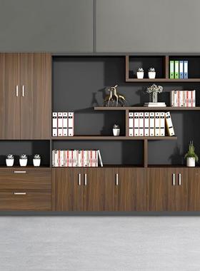 办公柜FEB简约现代书资料案柜子储物柜收纳室背景柜文件柜档木质