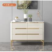 室轻奢五斗柜屉储物柜客厅卧进门八斗柜靠墙收纳柜子木抽五实496