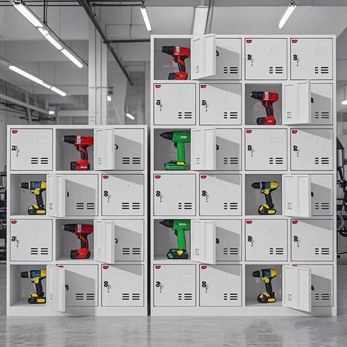 动工具YSX00662柜工地手电钻电扳手存放柜电对讲机手机集中寄电存