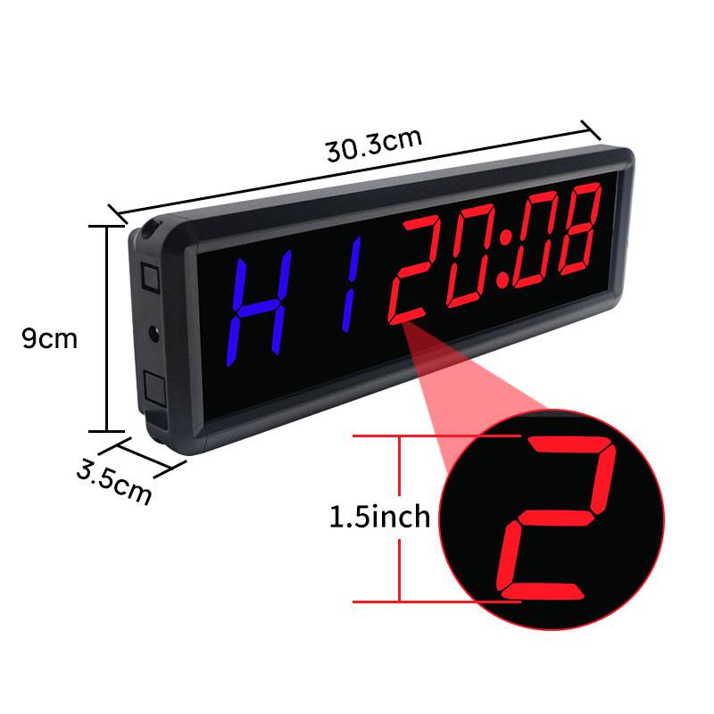 跨境crossfit室内时钟运动定时器多功能间隙训练健身计时器timer