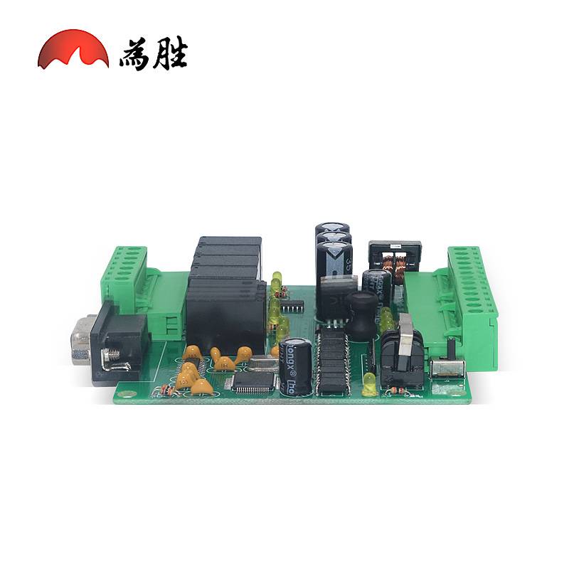 国产PLC可编程控制器FX1N-14MR工控板在线下载监控文本在线监控