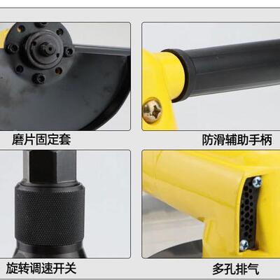 豹2寸4BDJ速寸5寸气动角磨光机风抛光机打磨切向割机砂轮角动磨机