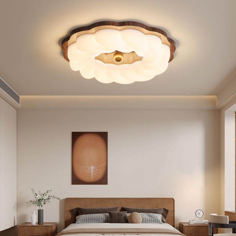 全光间谱护眼奶油风主卧室吸顶灯法78儿式复古风泡云朵童房书泡房,家装灯饰光源,客厅吸顶灯,淘宝优惠券,粉丝福利购,淘宝优惠卷